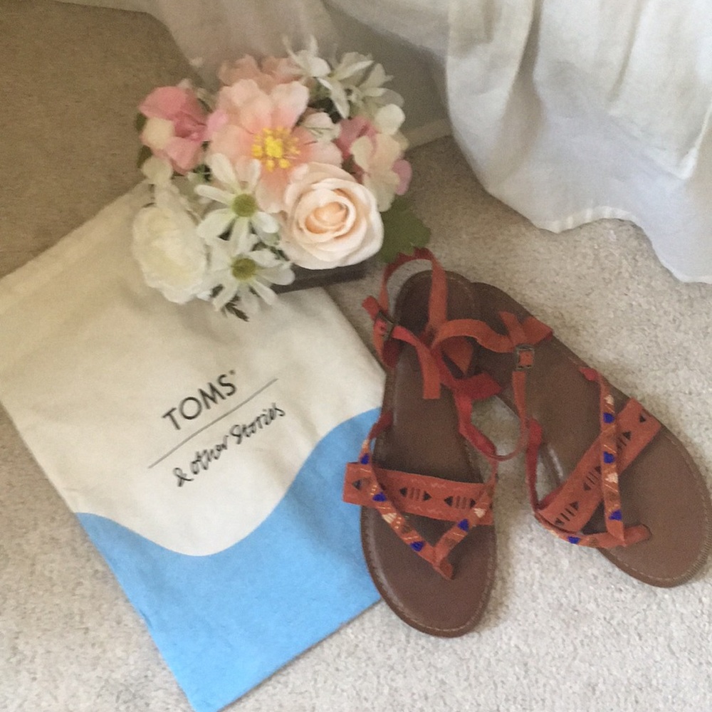 Tom’s Beaded strappy sandals